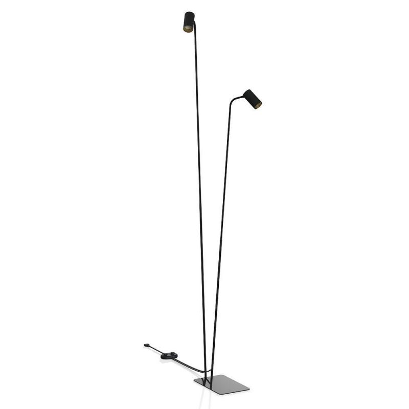 Торшер Nowodvorski Mono Black/Gold GU10 20W 7718 фото 1