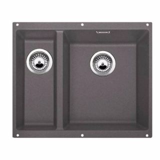 Кухонная мойка Blanco SUBLINE 340/160-U 523559 темная скала