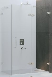 Душевой уголок RGW Safari SA-41 02034190-11 100х90 см, профиль хром, стекло прозрачное