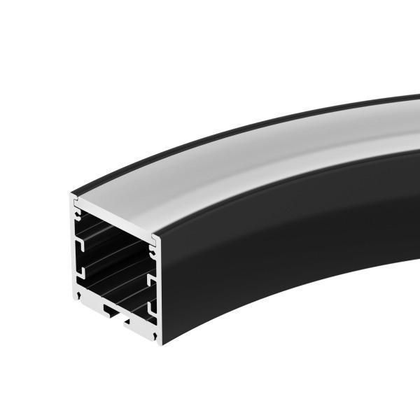 Профиль SL-ARC-3535-D320-A90 BLACK (дуга 1 из 4) Arlight 032676 фото 1