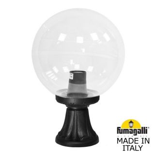 Светильник-столбик газонный FUMAGALLI GLOBE 300 черный, прозрачный G30.111.000.AXF1R