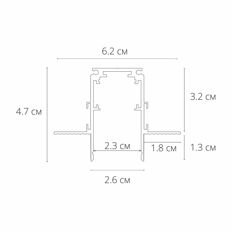 Магнитный шинопровод Arte Lamp LINEA-ACCESSORIES A473306 фото 2