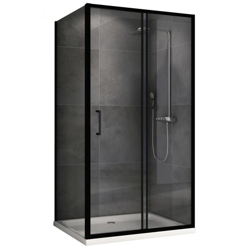 Душевой уголок Abber Schwarzer Diamant AG30120B5-S80B5 120x80 см фото 1