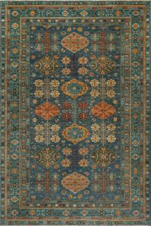 Пакистанский ковер из шерсти Carpet «KAZAK ROYAL» 231687-GREY-GREY 305 x 424 см