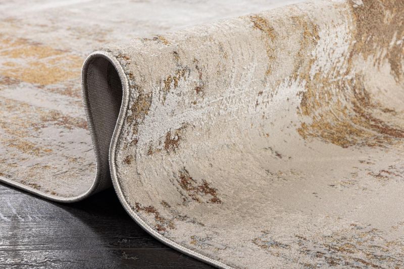 Турецкий ковер из полиэстера и полипропилена Carpet «WOOL EFFECT» TT02A-CRE 200 x 290 см фото 6