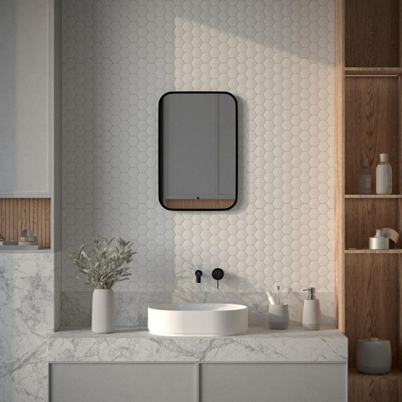 Зеркало для ванной DEFESTO AURA DF 2972R с LED-подсветкой и ИК - выключателем 40x60см фото 4