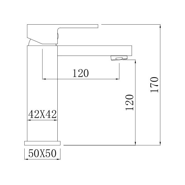 Смеситель для раковины Comforty 00004149949