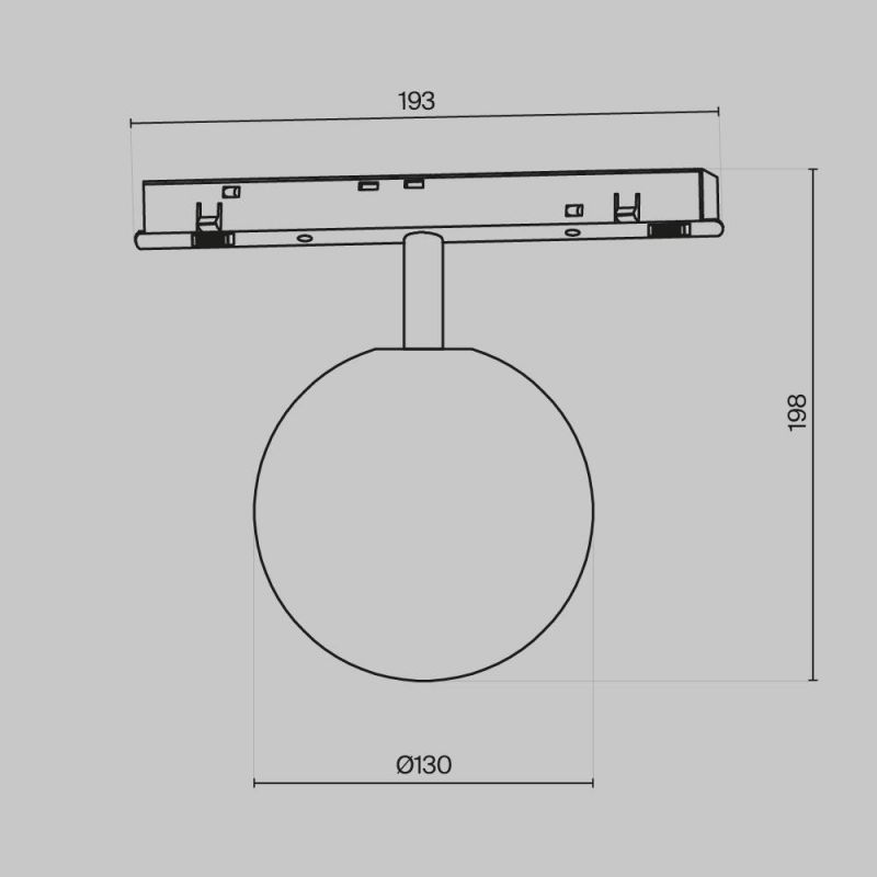 Трековый светильник Technical TR038-4-5WTW-DD-W