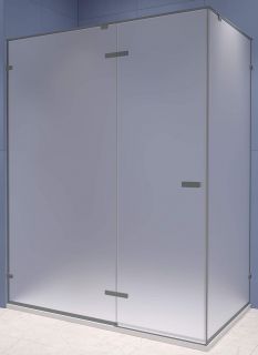 Душевой уголок RGW SV-040Gr 120x100 см, профиль серый, стекло матовое