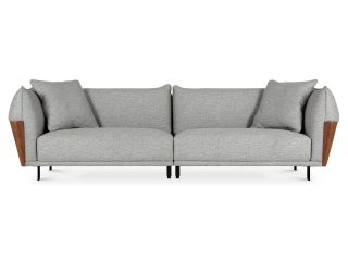 Диван ОГОГО Обстановочка Dongo серый BD-3146160