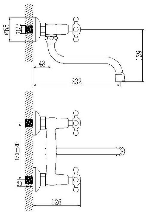 Смеситель Lemark Standard LM2111C