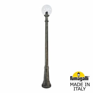 Садово-парковый фонарь Fumagalli GLOBE 250 бронза, прозрачный G25.156.000.BXF1R