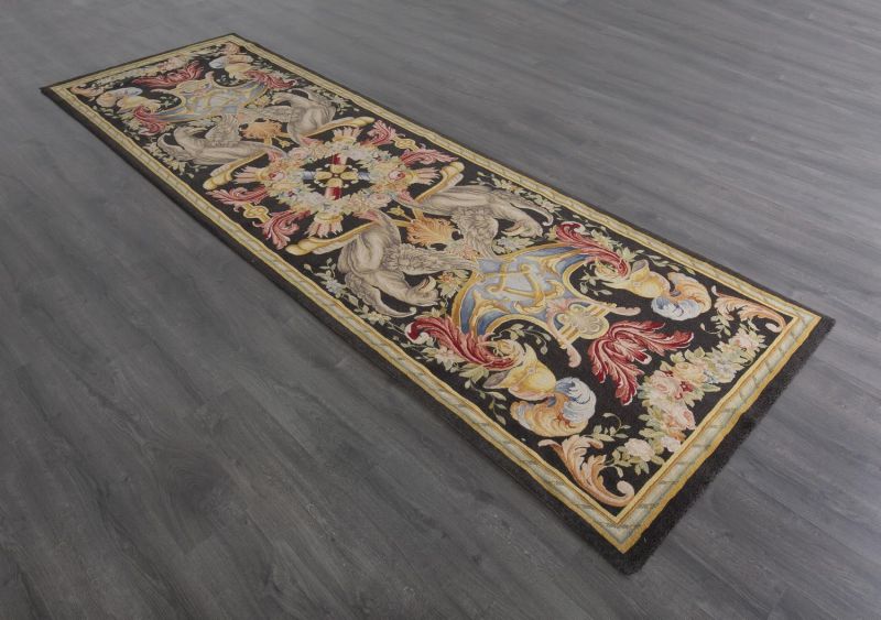 Китайский ковер из шерсти Carpet «SAVONNERIE R» S-118-B 122 x 371 см