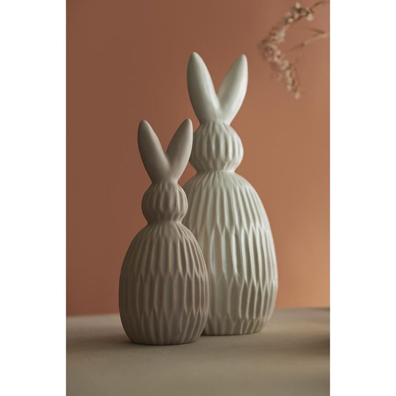 Декор из фарфора белого цвета trendy bunny из коллекции essential, 12,5х12,5x30,5 см Tkano BD-3042882 фото 11