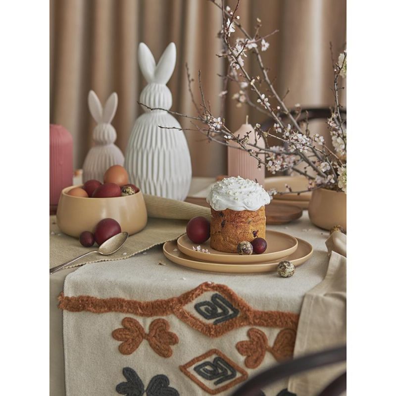 Декор из фарфора белого цвета trendy bunny из коллекции essential, 12,5х12,5x30,5 см Tkano BD-3042882 фото 3