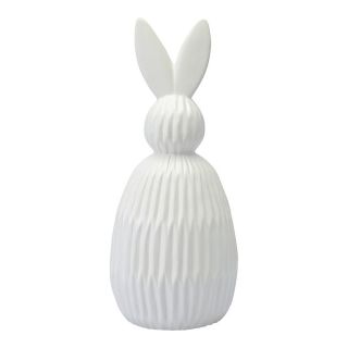 Декор из фарфора белого цвета trendy bunny из коллекции essential, 12,5х12,5x30,5 см Tkano BD-3042882