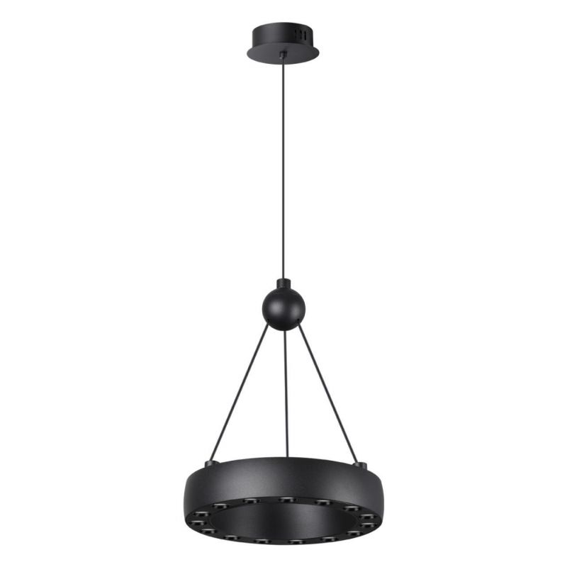 Светильник подвесной светодиодный NovoTech TURN LED 12W вниз/5W вверх 1360Лм 3000K 359396 OVER фото 1