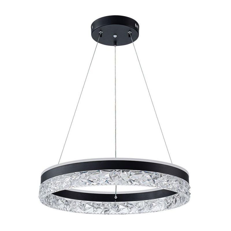 Подвесная люстра Arte Lamp APOLLO 75W LED 3000-6000К (теплый, белый, холодный) A2549SP-75BK фото 1