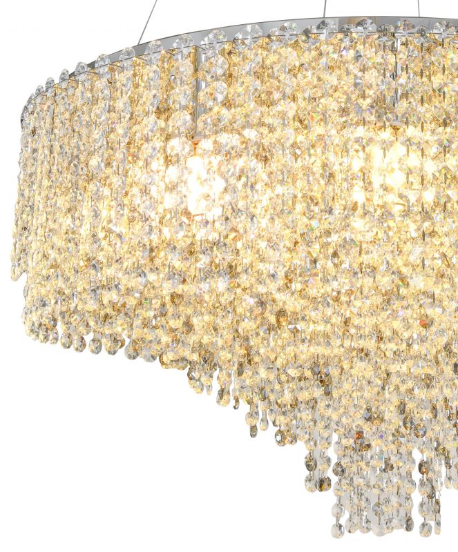 Люстра подвесная Stilfort Rain of Crystal E14 40W 2187/09/16P фото 2