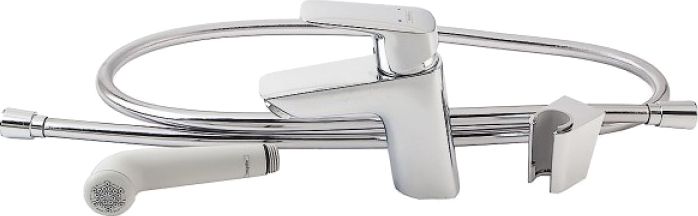 Смеситель Hansgrohe Logis 71290000 для раковины с гигиеническим душем фото 7