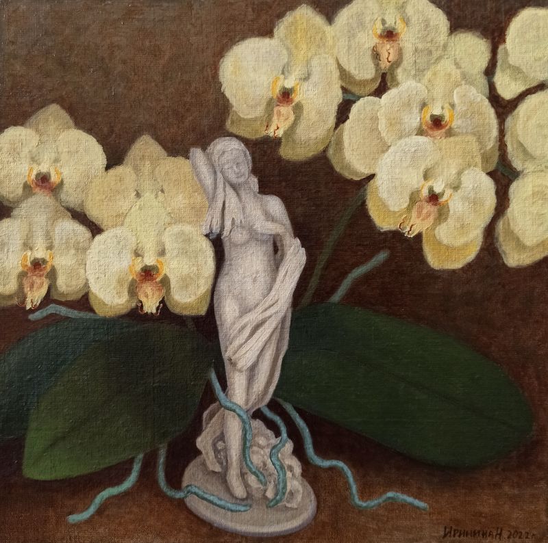 Картина "Пленительная орхидея" Наталия Иринина