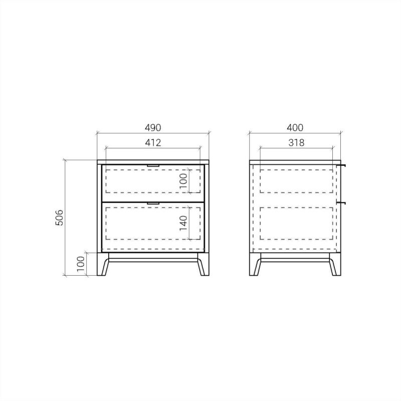 Прикроватная тумба The IDEA BD-2373417