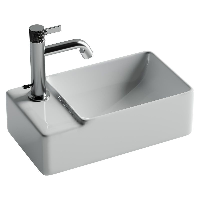 Умывальник подвесной Ceramica Nova Element CN5046 39,5 см фото 1