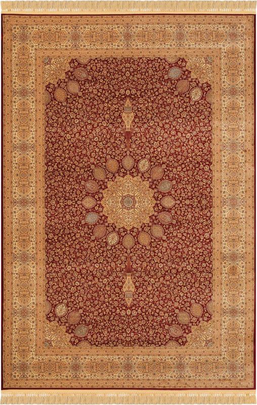 Бельгийский ковер из вискозы Carpet «ESMERALDA» 2M015-RED 80 x 150 см фото 1