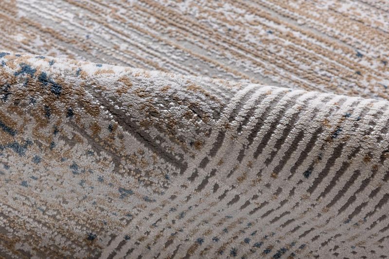 Турецкий ковер из полиэстера Carpet «PARKER» 2164A-CRE-ANT 200 x 290 см фото 4