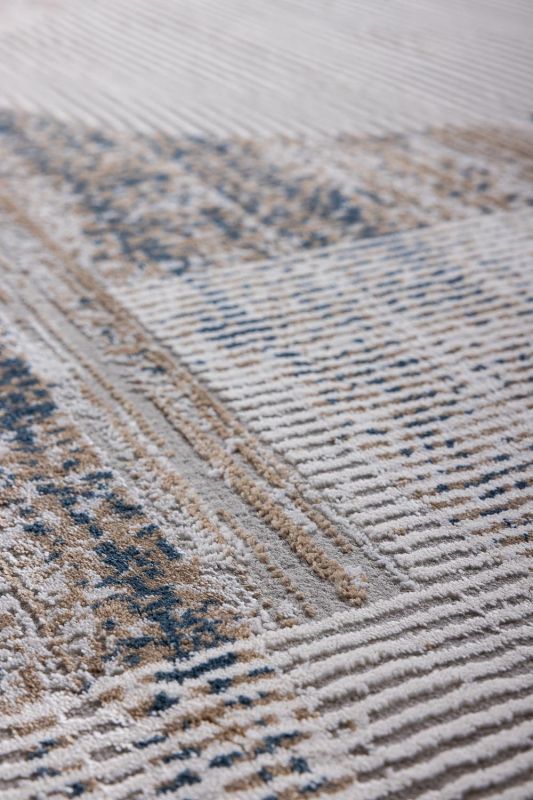 Турецкий ковер из полиэстера Carpet «PARKER» 2164A-CRE-ANT 200 x 290 см фото 6