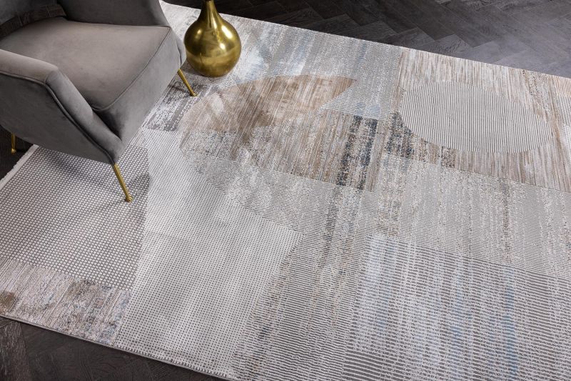 Турецкий ковер из полиэстера Carpet «PARKER» 2164A-CRE-ANT 200 x 290 см фото 9