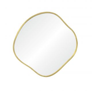 Зеркало в тонкой раме Smal Organic M Gold BD-3067262