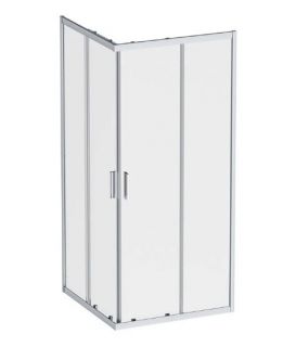 Душевой уголок AM.PM Gem W90G-403-100100-MT 100x100 см, прозрачное/хром матовый