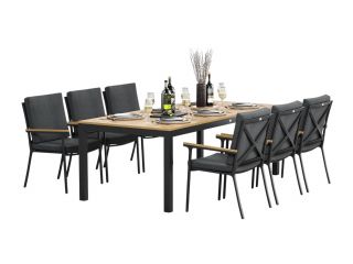 Обеденная группа Gardenini Premium Bella (стол, 6 стульев) BD-3121347