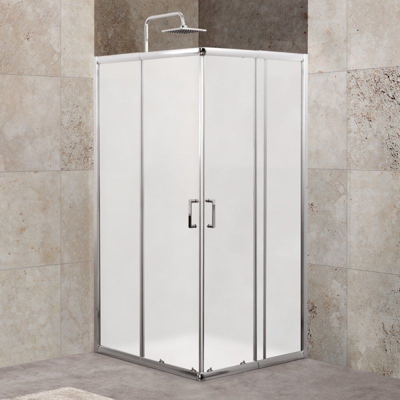 Душевой уголок  BelBagno UNIQUE UNIQUE-A-2-85/100-M-Cr