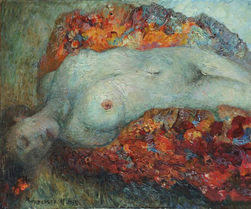 Картина "Ангел лежащий" Подгаевская Марина