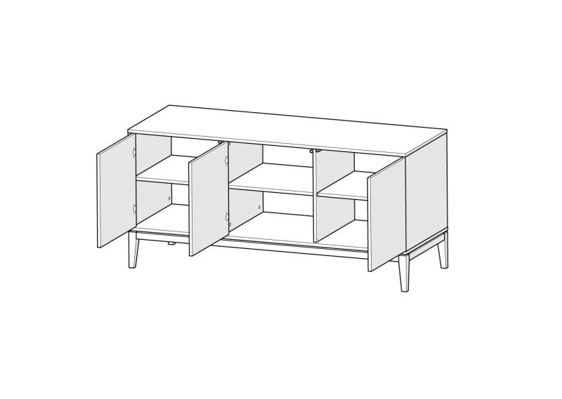 Тумба Ellipsefurniture Fjord FJ010102260101