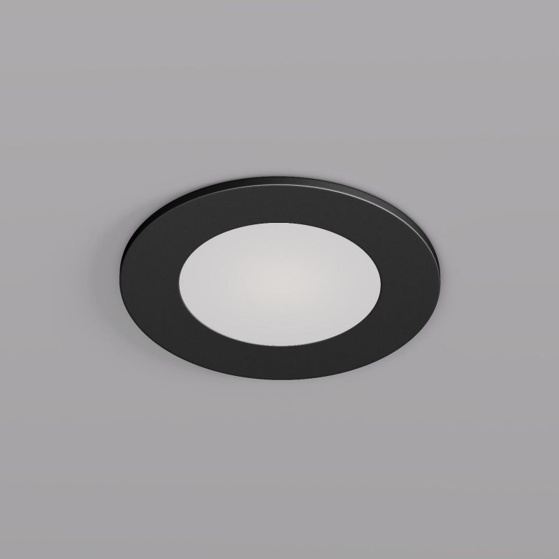 Встраиваемый влагозащищенный светильник Denkirs PORT IP65, до 10 Вт, LED, GU5,3, черный DK3101-BK фото 2