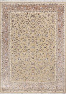 Иранский ковер из шёлка и модала Carpet «MASTERPIECE QUM» 012-24-25-BEIGE 300 x 400 см