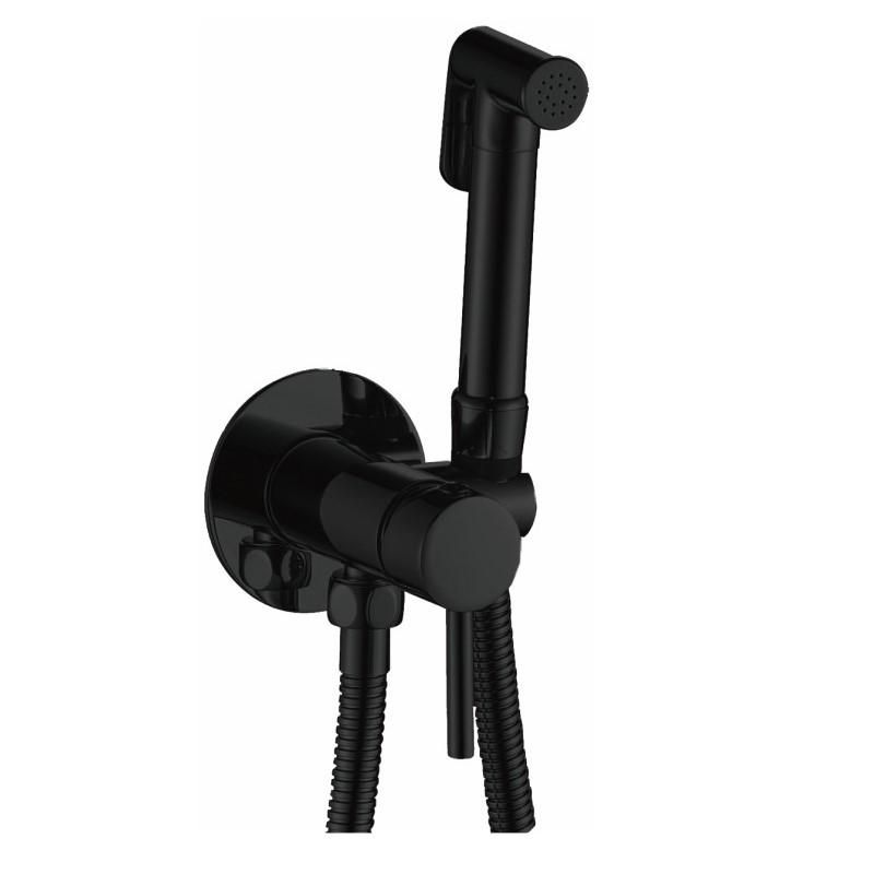 Гигиенический душ со смесителем Haiba HB5511-7 черный фото 1