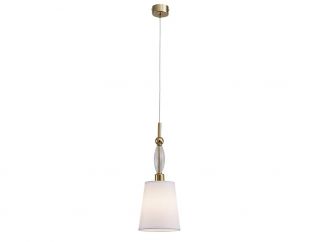 Подвесной светильник Clear glass Shade white Newport 4370 E14 40W 4371/S gold