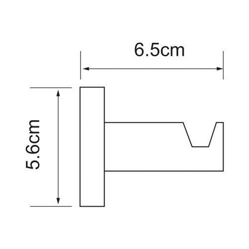 Крючок WasserKRAFT Isen K-4023 фото 3