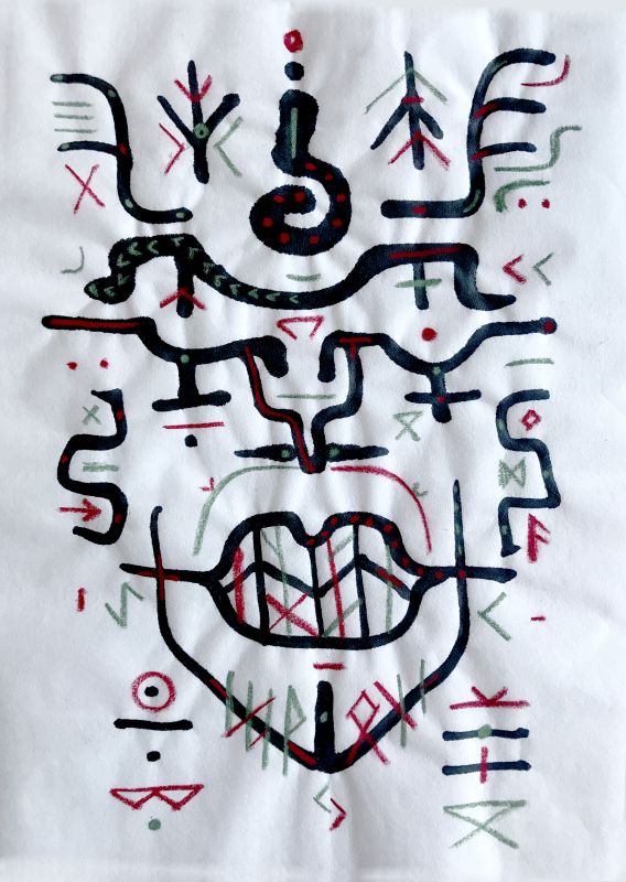 Картина "Mask 08" Алексей Иванов фото 1