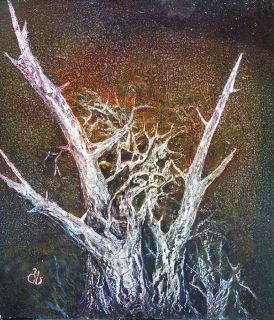Картина "Сухое дерево" Гиви Сипрошвили