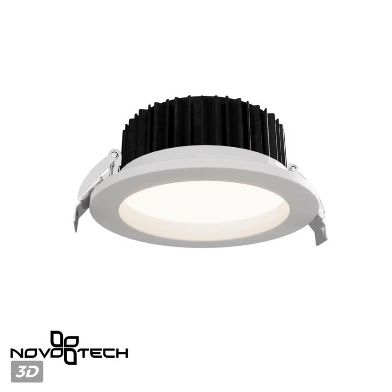 Встраиваемый светодиодный светильник NovoTech DRUM 359413 фото 7