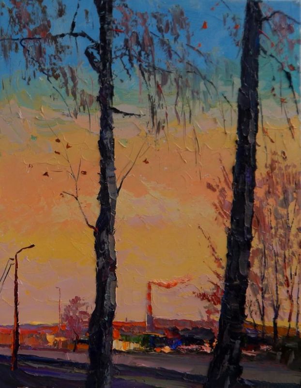 Картина "Вечер" 40x50 Головченко Алексей фото 1
