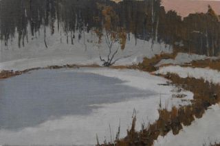 Картина "Хмарь" 40x25 Головченко Алексей