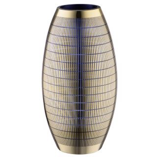 Декоративная ваза из стекла с золотым напылением CSA-7L
