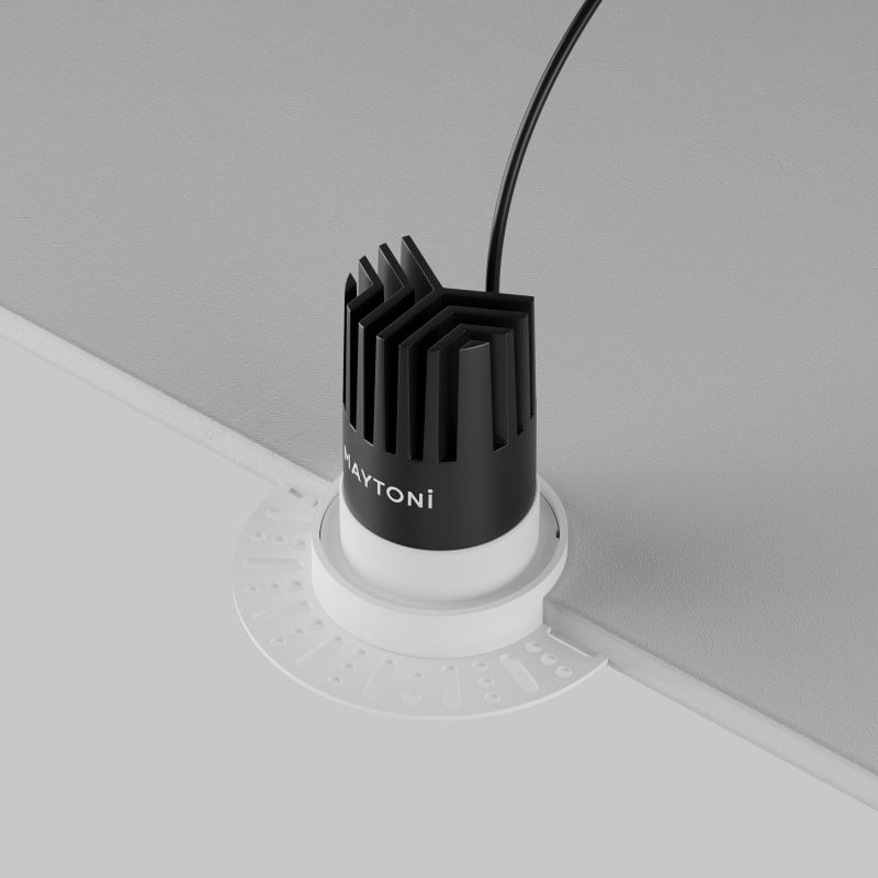 Встраиваемый светильник Maytoni Dip LED 2700К(теплый) 10W DL119-10W-2.7K-TRS-W фото 9
