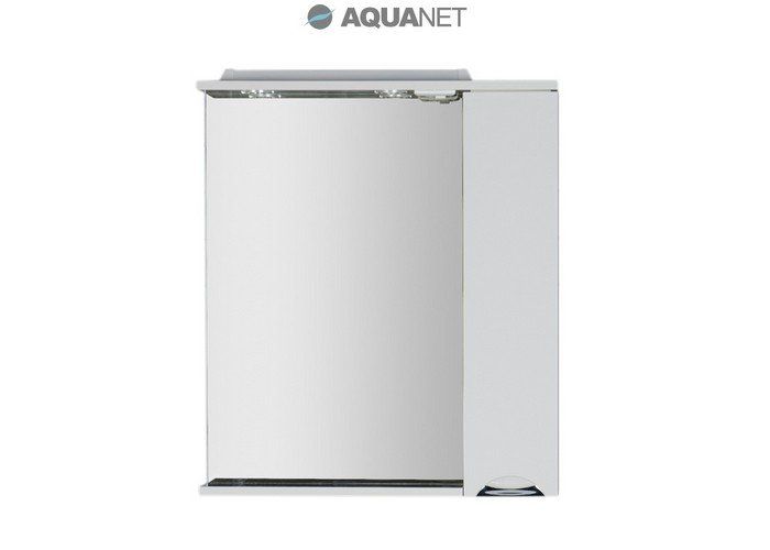 Зеркальный шкаф Aquanet Гретта 90 173993 белый/венге